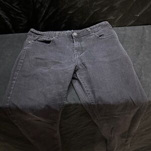 Men's Black Jeans-smoke and ash-size 34x30-#488